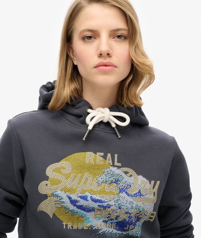 Kapuzenpullover mit Tokyo Vintage-Logo Kapuzenpullover mit Tokyo Vintage-Logo