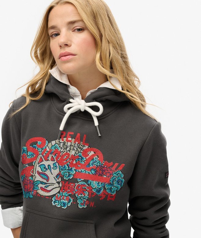 Kapuzenpullover mit Tokyo Vintage-Logo Kapuzenpullover mit Tokyo Vintage-Logo