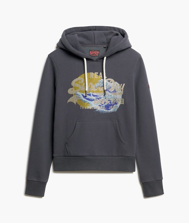Kapuzenpullover mit Tokyo Vintage-Logo Kapuzenpullover mit Tokyo Vintage-Logo
