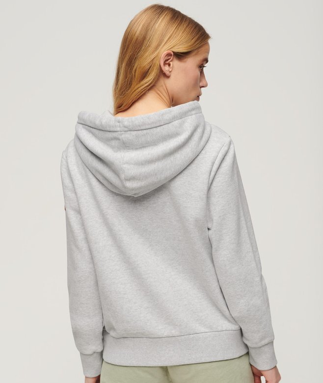 Kapuzenpullover mit tonaler Vintage-Logo-Grafik Kapuzenpullover mit tonaler Vintage-Logo-Grafik