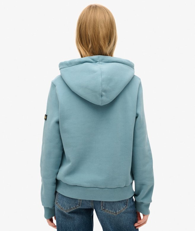 Kapuzenpullover mit verziertem Vintage-Logo Kapuzenpullover mit verziertem Vintage-Logo