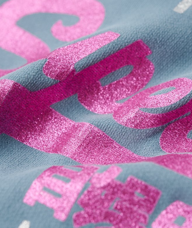 Kapuzenpullover mit verziertem Vintage-Logo Kapuzenpullover mit verziertem Vintage-Logo