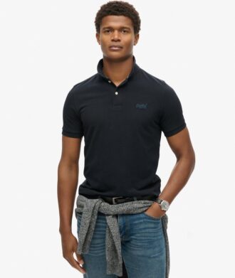 Klassisches Piqué-Poloshirt