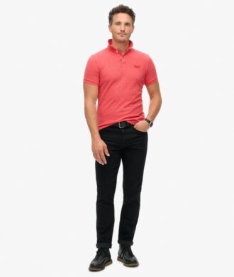 Klassisches Piqué-Poloshirt