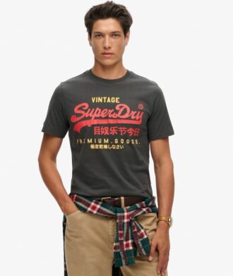 Klassisches Vintage-Logo-Heritage-T-Shirt