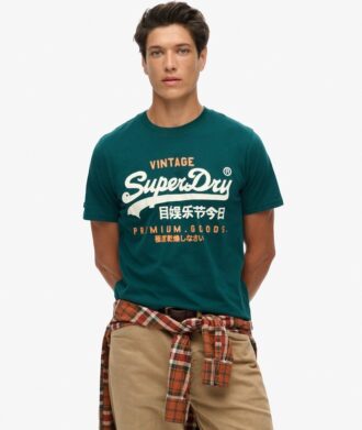 Klassisches Vintage-Logo-Heritage-T-Shirt