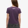Kleines, figurbetontes Tattoo-Strass-T-Shirt