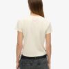 Kleines, figurbetontes Tattoo-Strass-T-Shirt