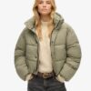 Kurze Cocoon-Puffer-Jacke Kurze Cocoon-Puffer-Jacke