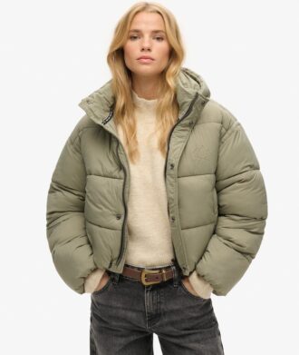 Kurze Cocoon-Puffer-Jacke Kurze Cocoon-Puffer-Jacke