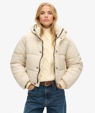 Kurze Cocoon-Puffer-Jacke Kurze Cocoon-Puffer-Jacke