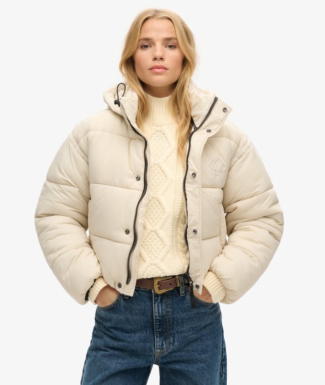 Kurze Cocoon-Puffer-Jacke Kurze Cocoon-Puffer-Jacke