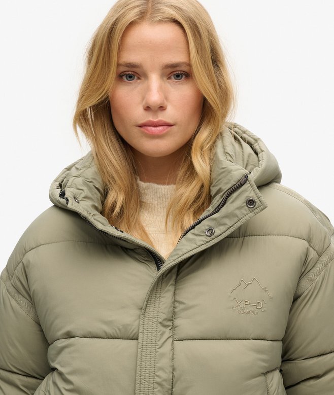 Kurze Cocoon-Puffer-Jacke Kurze Cocoon-Puffer-Jacke