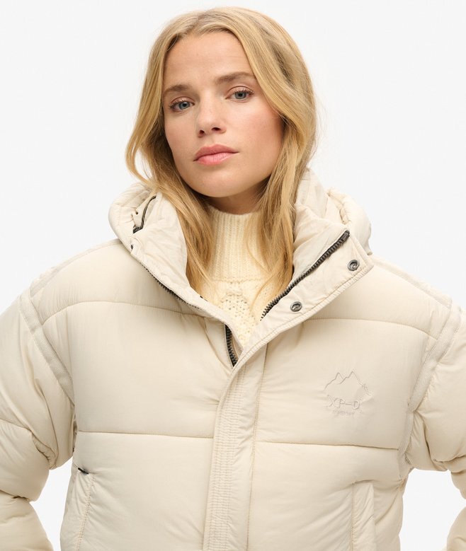 Kurze Cocoon-Puffer-Jacke Kurze Cocoon-Puffer-Jacke