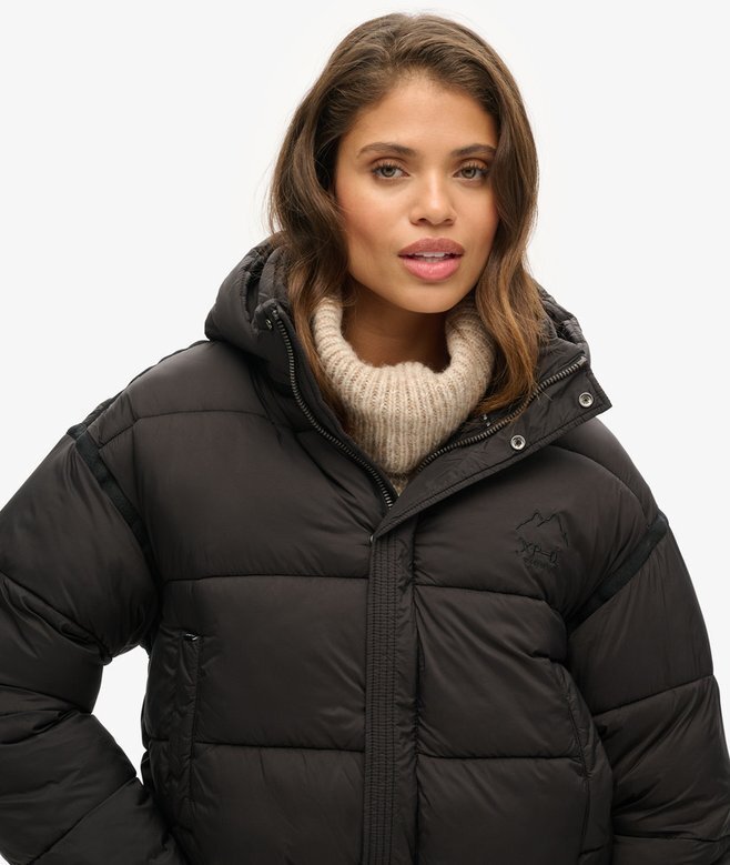 Kurze Cocoon-Puffer-Jacke Kurze Cocoon-Puffer-Jacke