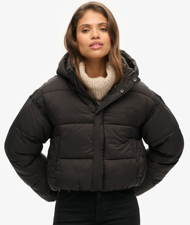 Kurze Cocoon-Puffer-Jacke Kurze Cocoon-Puffer-Jacke