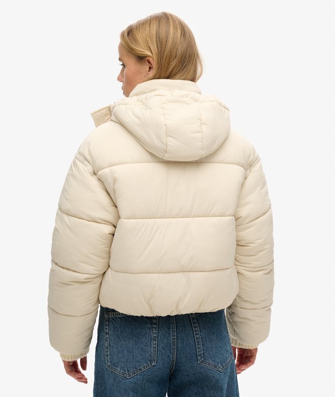 Kurze Cocoon-Puffer-Jacke Kurze Cocoon-Puffer-Jacke