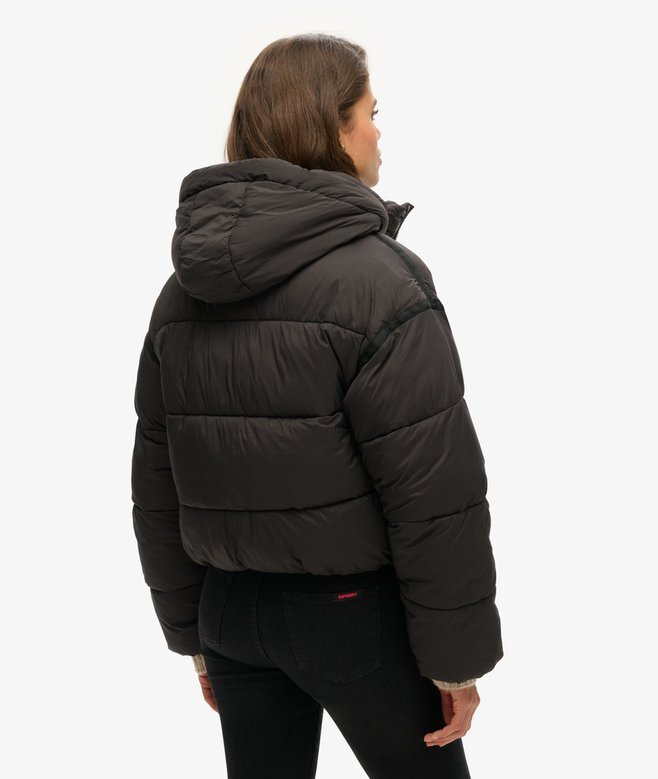 Kurze Cocoon-Puffer-Jacke Kurze Cocoon-Puffer-Jacke