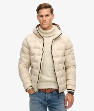 Kurze, quilted Daunenjacke