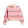 Kurzer Rollkragenpullover aus Strickmode Kurzer Rollkragenpullover aus Strickmode