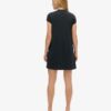 Kurzärmeliges A-Linien-Minikleid