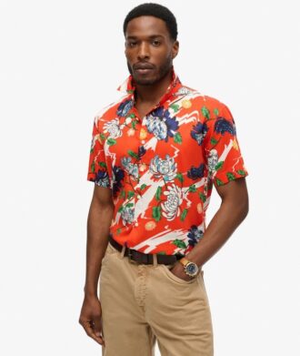 Kurzärmeliges Hawaiihemd Kurzärmeliges Hawaiihemd