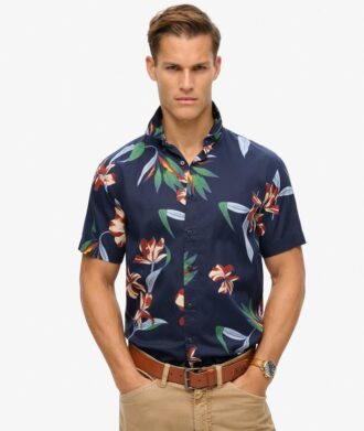 Kurzärmeliges Hawaiihemd Kurzärmeliges Hawaiihemd