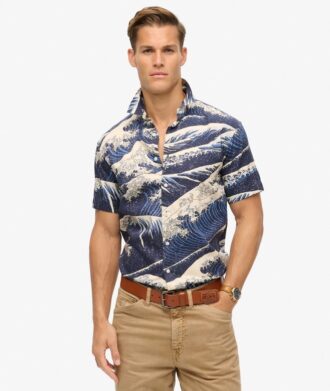 Kurzärmeliges Hawaiihemd Kurzärmeliges Hawaiihemd