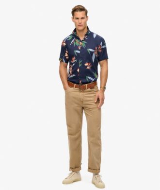 Kurzärmeliges Hawaiihemd Kurzärmeliges Hawaiihemd