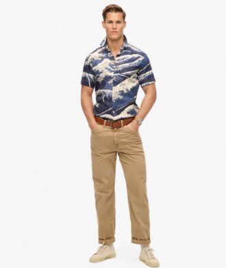 Kurzärmeliges Hawaiihemd Kurzärmeliges Hawaiihemd