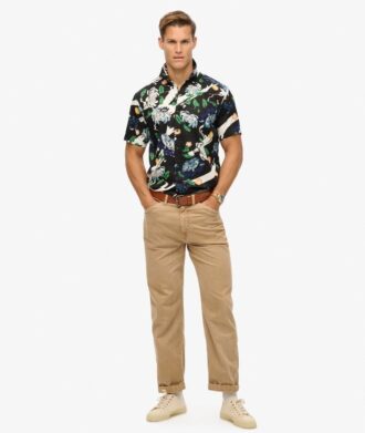 Kurzärmeliges Hawaiihemd Kurzärmeliges Hawaiihemd