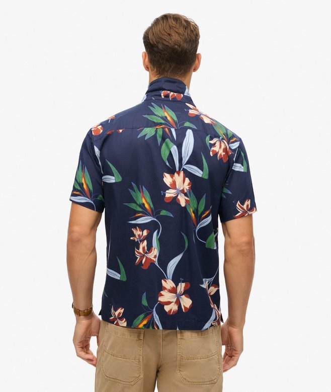 Kurzärmeliges Hawaiihemd Kurzärmeliges Hawaiihemd