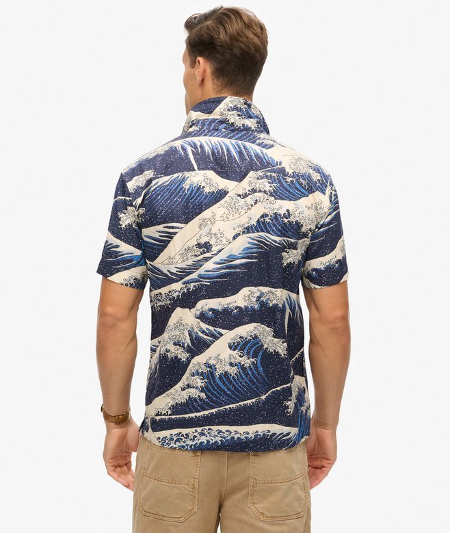 Kurzärmeliges Hawaiihemd Kurzärmeliges Hawaiihemd