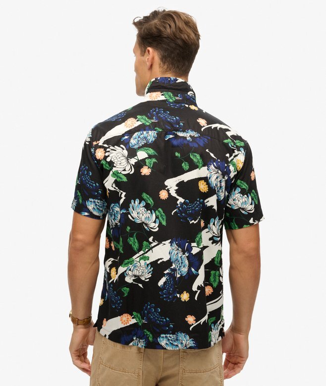 Kurzärmeliges Hawaiihemd Kurzärmeliges Hawaiihemd