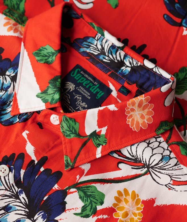 Kurzärmeliges Hawaiihemd Kurzärmeliges Hawaiihemd