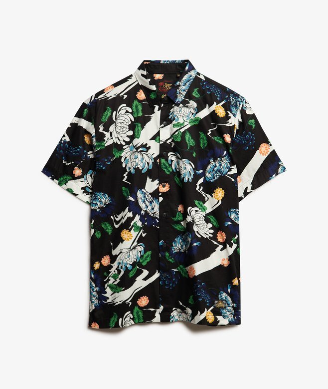 Kurzärmeliges Hawaiihemd Kurzärmeliges Hawaiihemd