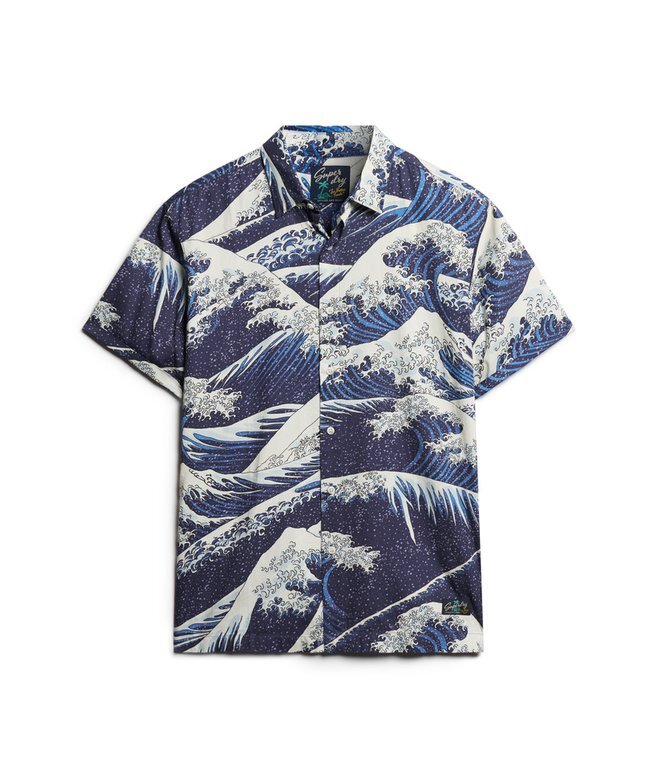 Kurzärmeliges Hawaiihemd Kurzärmeliges Hawaiihemd
