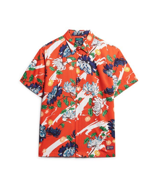 Kurzärmeliges Hawaiihemd Kurzärmeliges Hawaiihemd
