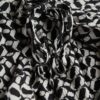 Kurzärmeliges Mini-Wickelkleid mit Print