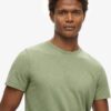 Kurzärmeliges Slub-T-Shirt mit Rundhalsausschnitt Kurzärmeliges Slub-T-Shirt mit Rundhalsausschnitt