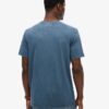 Kurzärmeliges Slub-T-Shirt mit Rundhalsausschnitt Kurzärmeliges Slub-T-Shirt mit Rundhalsausschnitt