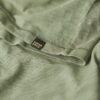 Kurzärmeliges Slub-T-Shirt mit Rundhalsausschnitt Kurzärmeliges Slub-T-Shirt mit Rundhalsausschnitt