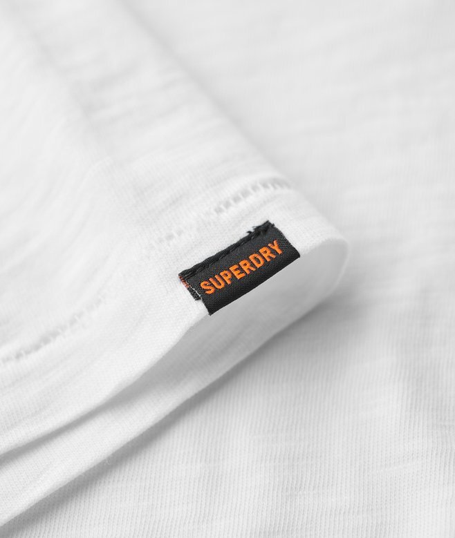 Kurzärmeliges Slub-T-Shirt mit Rundhalsausschnitt Kurzärmeliges Slub-T-Shirt mit Rundhalsausschnitt