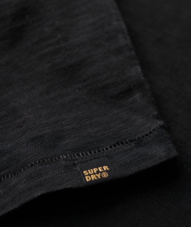 Kurzärmeliges Slub-T-Shirt mit Rundhalsausschnitt Kurzärmeliges Slub-T-Shirt mit Rundhalsausschnitt