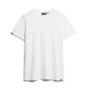Kurzärmeliges Slub-T-Shirt mit Rundhalsausschnitt Kurzärmeliges Slub-T-Shirt mit Rundhalsausschnitt