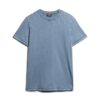 Kurzärmeliges Slub-T-Shirt mit Rundhalsausschnitt Kurzärmeliges Slub-T-Shirt mit Rundhalsausschnitt