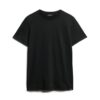 Kurzärmeliges Slub-T-Shirt mit Rundhalsausschnitt Kurzärmeliges Slub-T-Shirt mit Rundhalsausschnitt