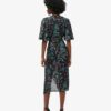 Kurzärmeliges, transparentes Midikleid Kurzärmeliges, transparentes Midikleid