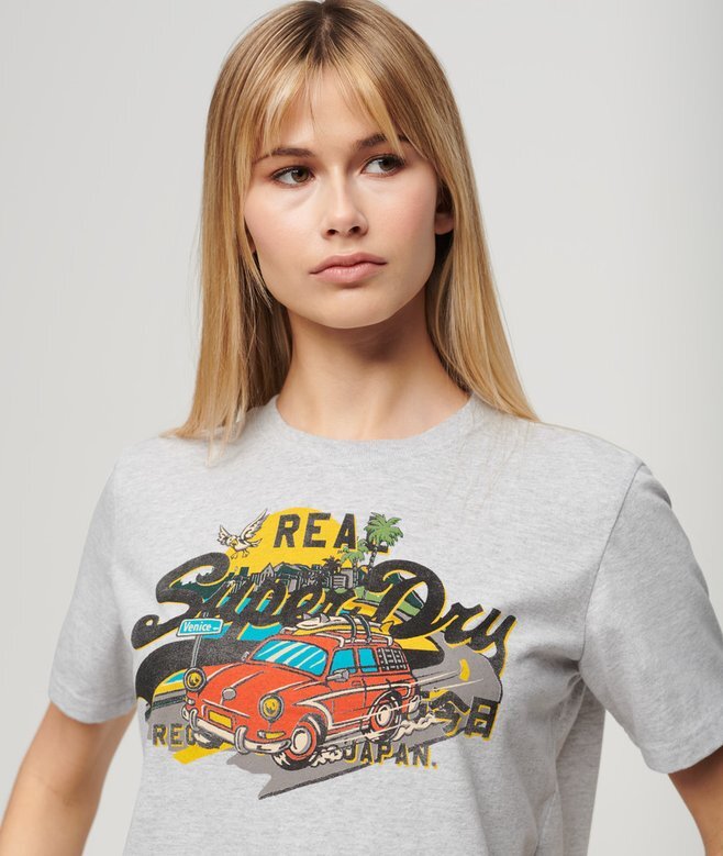 La Graphic Relaxed Tee La Graphic Relaxed Tee