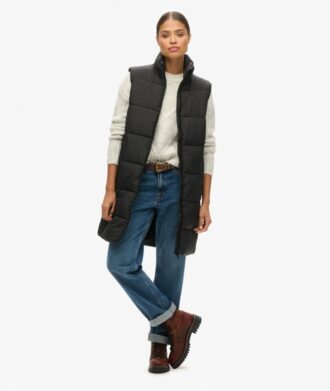 Lange, Quilted Weste Lange, Quilted Weste